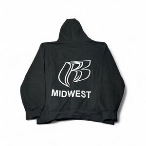 Black Midwest Ruff Riders  Hoodie